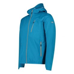 Kurtka męska turystyczna męska CMP 33A6507. Niebieskie kurtki CMP, m, bez wzorów, bez kaptura. W wyprzedaży za 349.99 zł.