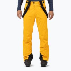 Spodnie narciarskie męskie Rossignol Diretta saffron. Żółte spodnie narciarskie i snowboardowe Rossignol, m, bez wzorów, narciarskie. Za 1,539.00 zł.