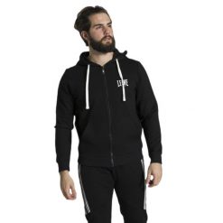 Męski dres Leone 1947 Apparel. Czarne komplety dresowe LEONE 1947 APPAREL, l, bez wzorów, z dresówki, bez ramiączek. Za 247.55 zł.