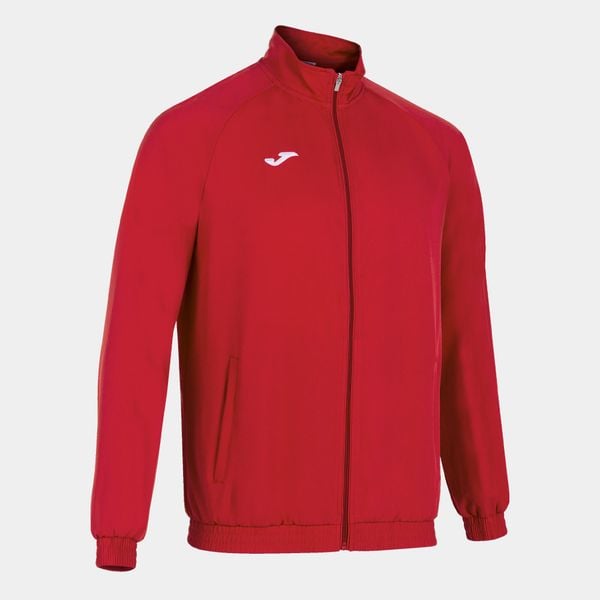 Bluza do piłki nożnej męska Joma Microfibra Doha. Czerwone bluzy Joma, m, bez wzorów, bez kaptura. W wyprzedaży za 217.65 zł.