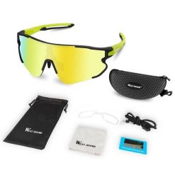 Polaryzacyjne okulary przeciwsłoneczne UV400 do sportu. Zielone okulary przeciwsłoneczne WEST BIKING. Za 107.60 zł.