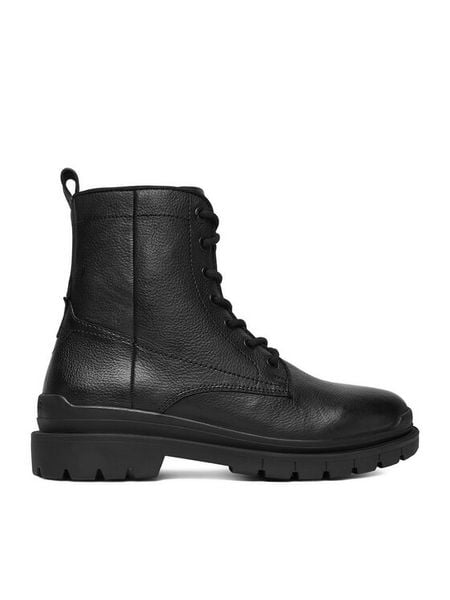 G-Star Raw Trzewiki CEO-BLAKE-03 MI08 Czarny. Czarne botki sznurowane G-Star Raw, bez wzorów, ze skóry, bez obcasa, bez zapięcia. Za 399.99 zł.