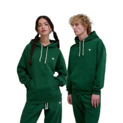 Bluza z kapturem Hummel Loose Bee. Zielone bluzy z kapturem Hummel, s, bez wzorów, z bawełny, z kapturem. Za 231.00 zł.