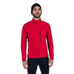 Kurtka Rossignol męska Genetys JKT czerwona. Czerwone kurtki Rossignol, na zimę, l, bez wzorów, z materiału, bez kaptura. Za 359.00 zł.