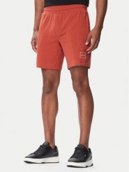 HUGO Szorty sportowe Laze 50525247 Różowy jasny Regular Fit. Czerwone krótkie spodenki sportowe Hugo, l, bez wzorów, z bawełny. Za 199.99 zł.