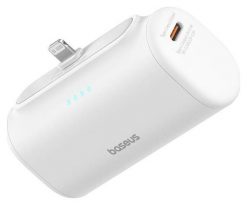 Baseus Compact IP 5000mAh 20W biały. Białe powerbanki . Za 88.90 zł.