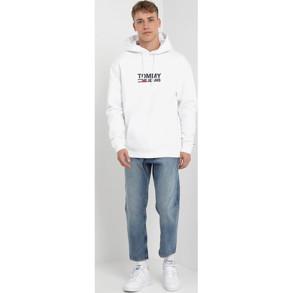 tommy jeans corp logo hoodie