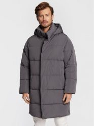 Trussardi Płaszcz zimowy Memory 52S00742 Szary Regular Fit. Szare płaszcze TRUSSARDI, na zimę, m, bez wzorów, z syntetyku, bez kaptura. Za 2,339.00 zł.