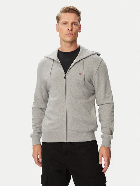 Napapijri Bluza Balis Fzh NP0A4HHV Szary Regular Fit. Szare bluzy Napapijri, l, bez wzorów, z bawełny, bez kaptura. Za 422.99 zł.