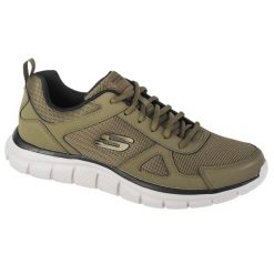 Buty treningowe męskie, Skechers Track-Scloric. Czarne buty treningowe Skechers, bez wzorów. Za 232.99 zł.
