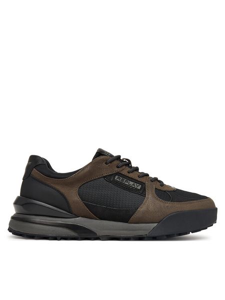 REPLAY Sneakersy GMSG9 .000.C0200L Czarny. Czarne buty sportowe casual Replay, bez wzorów, ze skóry, bez zapięcia. Za 709.99 zł.
