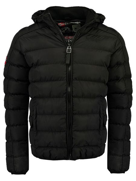 Geographical Norway Kurtka zimowa w kolorze czarnym rozmiar: L. Czarne kurtki Geographical Norway, na zimę, l, bez wzorów, bez kaptura. Za 292.20 zł.