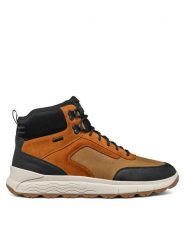 Geox Trapery U Spherica 4X4 B Abx U46FDB 0FF22 C2112 Brązowy. Brązowe trapery Geox, z materiału, bez zapięcia. Za 799.99 zł.