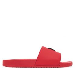 Klapki HUGO. Czerwone klapki Hugo. Za 279.99 zł.