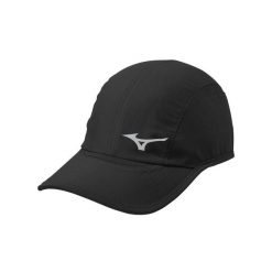 Czapka tenisowa Mizuno Dry Lite Cap czarny. Czarne czapki z daszkiem Mizuno, bez wzorów. Za 99.00 zł.