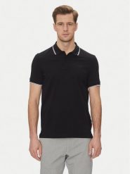 JOOP! Jeans Polo 15 JJJ-04Agnello 30045613 Czarny Modern Fit. Czarne koszulki polo JOOP! Jeans, m, bez wzorów, z bawełny, bez kołnierzyka, bez ramiączek. Za 269.99 zł.