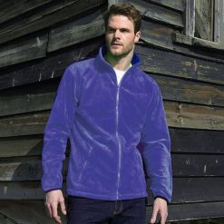 Kurtka Męska Polarowa Fashion Fit. Czarne kurtki RESULT, na zimę, m, bez wzorów, z materiału, bez kaptura. Za 99.99 zł.