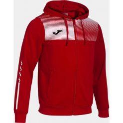 Bluza Joma Eco Supernova Zip Czerwona-Biała XL dla Mężczyzn. Białe kurtki treningowe Joma, m, bez wzorów, z poliesteru, bez kaptura, na fitness i siłownię. Za 244.99 zł.