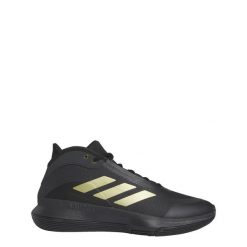 Buty do koszykówki dla dorosłych Adidas Bounce Legends. Czarne buty do biegania Adidas, bez wzorów, bez zapięcia, do koszykówki. W wyprzedaży za 239.00 zł.
