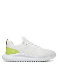 Calvin Klein Jeans Sneakersy Eva Runner Tech Knit YM0YM01293 Biały. Białe buty sportowe casual Calvin Klein Jeans, bez wzorów, z jeansu, bez zapięcia. Za 479.99 zł.