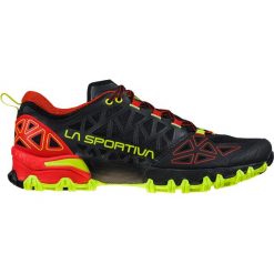 Buty La Sportiva Bushido II do biegania w terenie, czarne. Czarne buty do biegania La Sportiva, bez wzorów, bez zapięcia, do biegania. Za 807.00 zł.