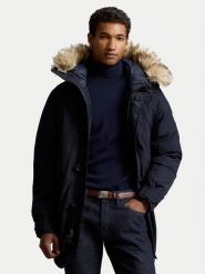 Polo Ralph Lauren Kurtka puchowa 710940235002 Granatowy Regular Fit. Niebieskie kurtki Polo Ralph Lauren, l, bez wzorów, z puchu, bez kaptura. Za 1,838.99 zł.