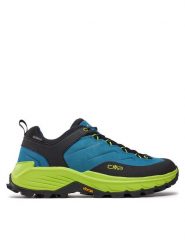 CMP Trekkingi Huranus Low Trekking Wp 3Q17647 Niebieski. Niebieskie buty trekkingowe CMP, bez wzorów, z nubiku, bez zapięcia. Za 429.99 zł.