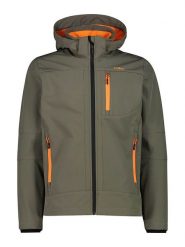 CMP Kurtka softshellowa w kolorze oliwkowo-pomarańczowym rozmiar: 54. Brązowe kurtki outdoor i hardshell CMP, s, bez wzorów, z polaru, bez kaptura. Za 158.10 zł.