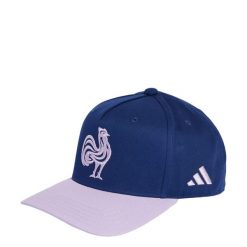 Czapka France Snapback Cap. Niebieskie czapki z daszkiem Adidas, bez wzorów. Za 119.00 zł.