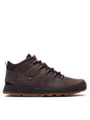 Timberland Sneakersy Sprint Trekker Mid TB0A657Z0331 Szary. Szare buty sportowe casual Timberland, bez wzorów, ze skóry, bez zapięcia. Za 729.99 zł.