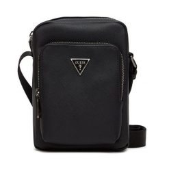 Saszetka Guess. Czarne saszetki i nerki Guess, z aplikacjami. Za 169.99 zł.
