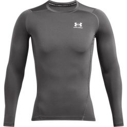 Bluza męska Under Armour HeatGear Long Sleeve. Szare bluzy Under Armour, m, bez wzorów, bez kaptura. Za 129.99 zł.