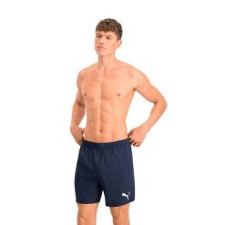 Kąpielówki męskie Puma Mid Shorts. Czerwone kąpielówki Puma, m, bez wzorów, sportowe. Za 109.00 zł.
