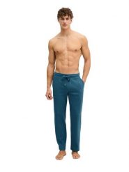 Marc O´Polo Bodywear Spodnie dresowe w kolorze niebieskim rozmiar: S. Niebieskie spodnie treningowe długie s, bez wzorów, z dresówki. Za 134.95 zł.