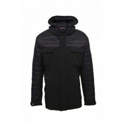 Parka Peak Mountain Cantheon. Czarne kurtki przeciwdeszczowe Peak Mountain, na zimę, m, bez wzorów, bez kaptura. Za 471.00 zł.