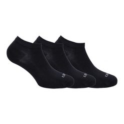 Zestaw 3 par niewidzialnych skarpetek CMP. Czarne skarpety CMP, bez wzorów, z tkaniny. Za 59.99 zł.