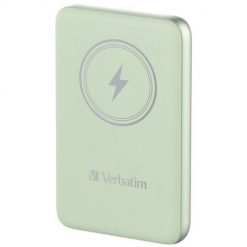 Verbatim Charge 'n' Go Litowo-polimerowy (LiPo) 10000 mAh Bezprzewodowe ładowanie Zielony. Zielone powerbanki Verbatim. Za 208.99 zł.