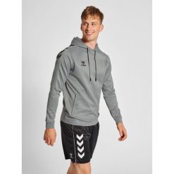 Bluza do piłki ręcznej dla dorosłych Hummel hml CORE XK poly z kapturem. Szare bluzy Hummel, xl, bez wzorów, z kapturem. Za 191.00 zł.