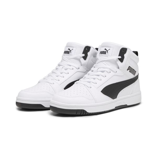 Trampki Męskie Skóra Rebound V6. Białe trampki Puma, m, bez wzorów, bez zapięcia. Za 246.00 zł.