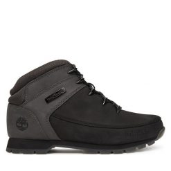 Trekkingi Timberland. Czarne trekkingi Timberland, bez wzorów, bez zapięcia. Za 559.99 zł.