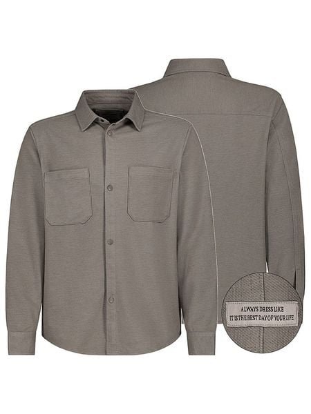 Eight2Nine Koszula w kolorze szarym rozmiar: S. Szare koszule Eight2Nine, s, bez wzorów, bez kołnierzyka, bez ramiączek. Za 113.99 zł.