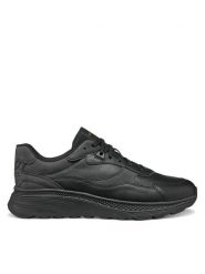Geox Sneakersy U Spherica Actif X1 U55HUA 085EK C9999 Czarny. Czarne buty sportowe casual Geox, bez wzorów, ze skóry, bez zapięcia. Za 399.99 zł.
