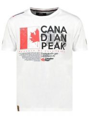 Canadian Peak Koszulka "Jiltord" w kolorze białym rozmiar: XXL. Białe bezrękawniki Canadian Peak, xxl, bez wzorów, z bawełny, bez kołnierzyka, bez ramiączek. Za 65.54 zł.