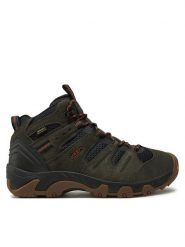 Keen Trekkingi Headout Mid Wp 1028306 Zielony. Zielone botki sznurowane Keen, bez wzorów, ze skóry, bez obcasa, bez zapięcia. Za 549.99 zł.
