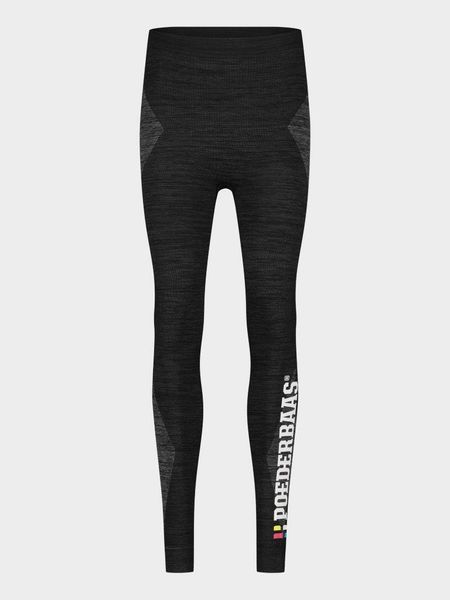 Legginsy termoaktywne męskie Poederbaas Technical. Czarne bielizna termoaktywna POEDERBAAS, na zimę, m, bez wzorów, z materiału, bez ramiączek, narciarskie. Za 199.42 zł.