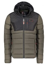Canadian Peak Kurtka pikowana "Batileak" w kolorze czarno-oliwkowym rozmiar: 3XL. Brązowe kurtki Canadian Peak, xl, bez wzorów, bez kaptura. Za 141.52 zł.