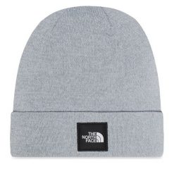 Czapka The North Face. Szare czapki zimowe The North Face, bez wzorów. Za 129.99 zł.