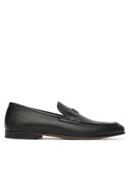 Baldinini Półbuty U5E102P1VFVT0000 Czarny. Czarne eleganckie półbuty Baldinini, bez wzorów, ze skóry, bez obcasa, bez zapięcia. Za 1,309.00 zł.