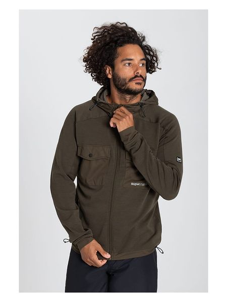 Super.natural Kurtka polarowa "Alpine" w kolorze brązowym rozmiar: M. Brązowe kurtki super.natural, m, bez wzorów, z polaru, bez kaptura. Za 339.99 zł.