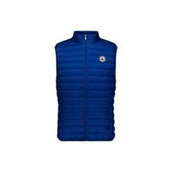 Kurtka puchowa bez rękawów JOTT Tom. Niebieskie kurtki Jott, m, bez wzorów, z puchu, bez kaptura. Za 563.00 zł.